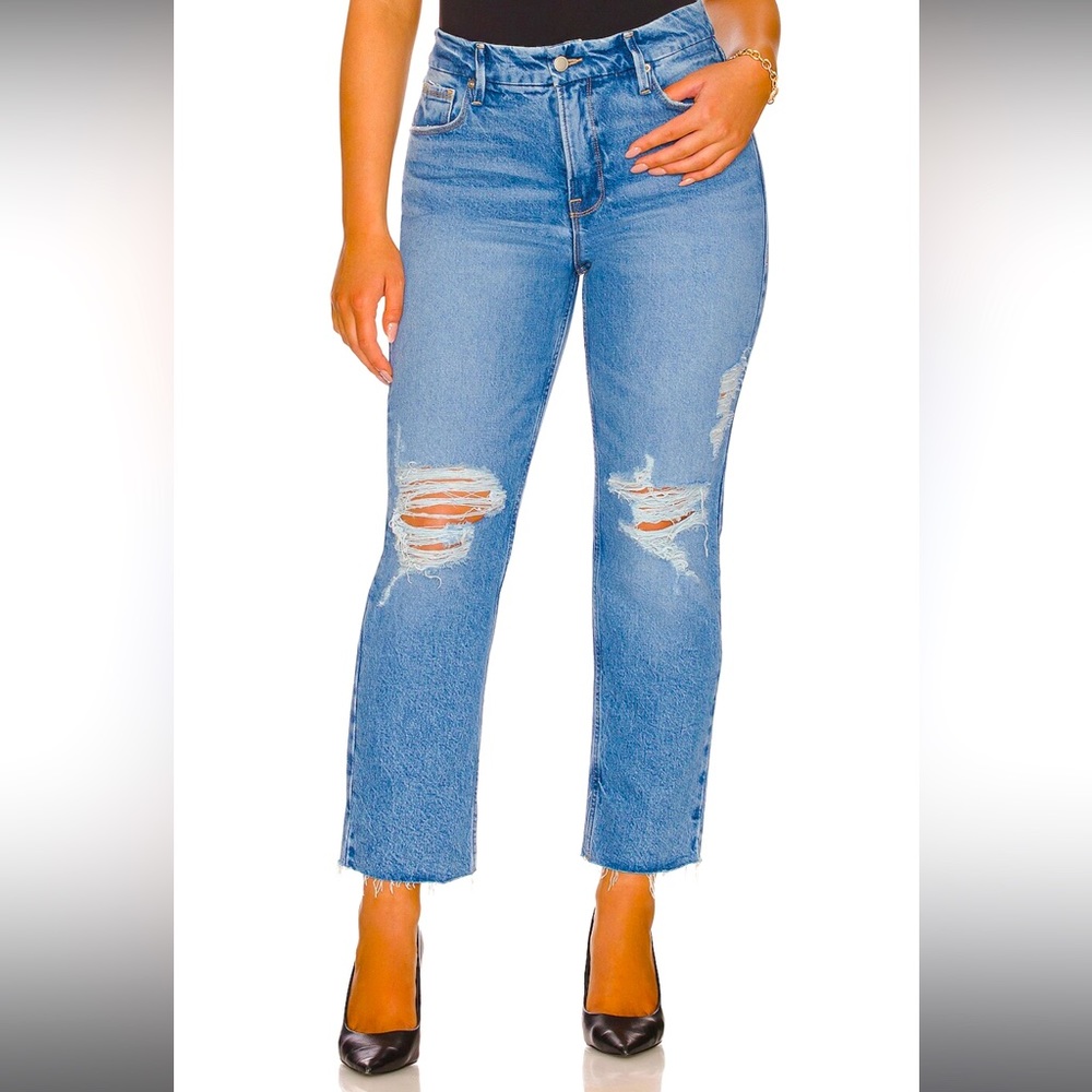 NWT Good American Icon Jeans Size 14/32